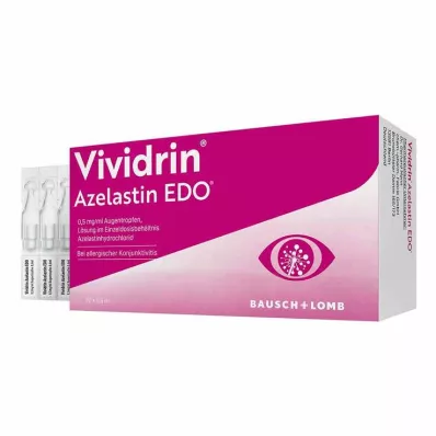 Vividrin® Azelastin EDO® Akut hjælp til høfeber og allergi, 20X0,6 ml