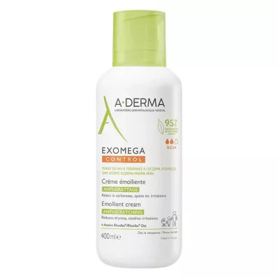 A-Derma Exomega Control creme fugtgivende, 400 ml