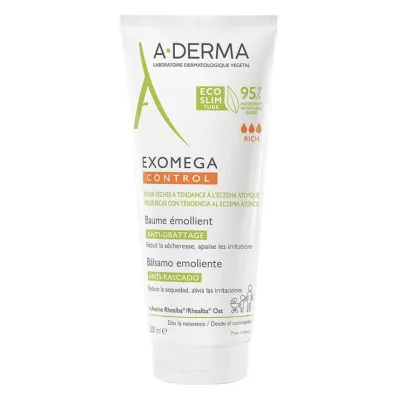 A-Derma Exomega Control Balm fugtgivende, 200 ml A-Derma Exomega Control Balm fugtgivende, 200 ml