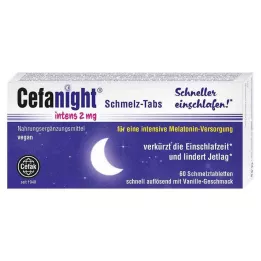 CEFANIGHT intens 2 mg emaljetabletter, 60 stk