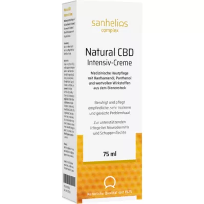 SANHELIOS Naturlig CBD Intensiv creme, 75 ml