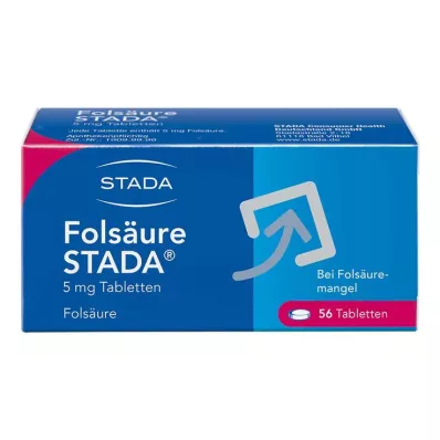 Folinsyre STADA® 5 mg tabletter, 56 stk