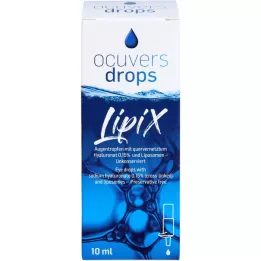OCUVERS dråber LipiX øjendråber, 10 ml