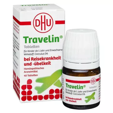 Travelin® tabletter, 40 stk