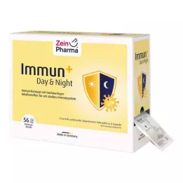 IMMUN+ DAY &amp; natkapsler til 28 dage, 56X4 stk