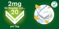 Instructions for use for nicorette tyggegummi frisk frugt, 2 mg nikotin, 210 stk - 3