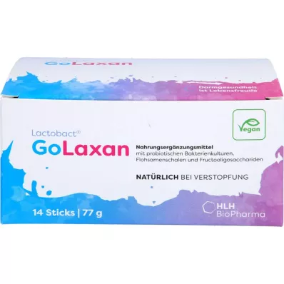 LACTOBACT GoLaxan-pulver, 14 stk