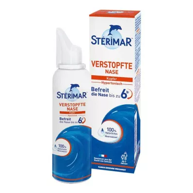 STÉRIMAR Tilstoppet næse 2 i 1 næsespray &amp; Skyl, 100 ml