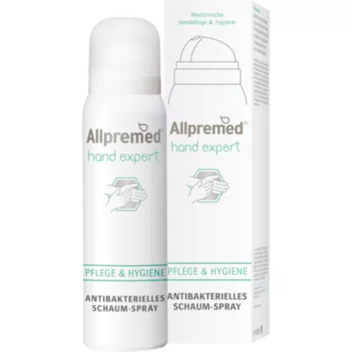 ALLPREMED håndekspert PFLEGE &amp; HYGIENE skumspray, 100 ml