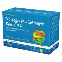 MACROGOL plus Elektrolytter Dexcel 13,7 g PLE, 20 stk