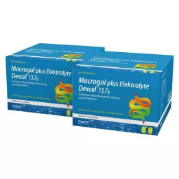 MACROGOL plus Elektrolytter Dexcel 13,7 g PLE, 100 stk
