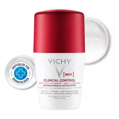 Vichy Deodorant Clinical Control 96h Roll-on, 50 ml Vichy Deodorant Clinical Control 96h Roll-on, 50 ml