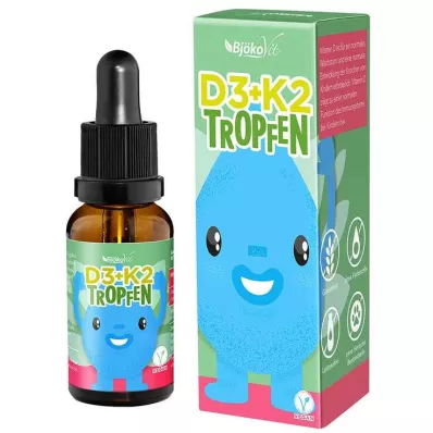 Vitamin D3 + K2 børnedråber, 10 ml