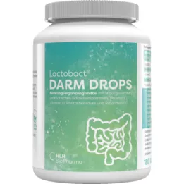 LACTOBACT DARM DROPS Tyggetabletter, 180 stk