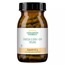 OMEGA-3 DHA+EPA veganske kapsler, 61 g