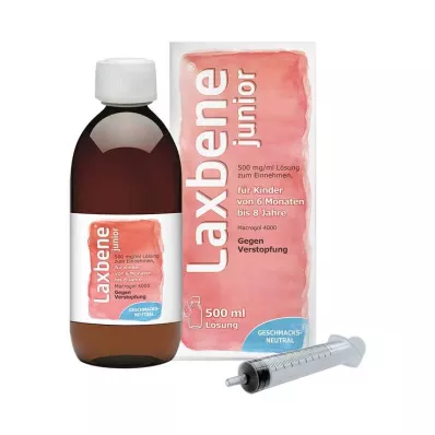 Laxbene® junior 500 mg opløsning til børn fra 6 måneder - 8 år, 500 ml Laxbene® junior 500 mg opløsning til børn fra 6 måneder - 8 år, 500 ml
