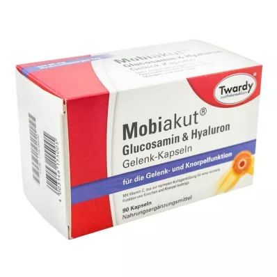 Mobiakut Glucosamin &amp; Hyaluronic ledkapsler, 90 stk