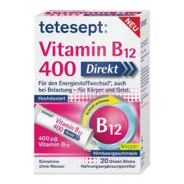 TETESEPT Vitamin B12 400 Direct Sticks, 20 stk