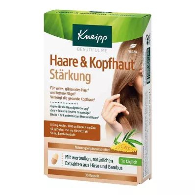 Kneipp Hår &amp; Hovedbundsstyrkende kapsler, 30 stk