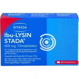 IBU-LYSIN STADA 400 mg filmovertrukne tabletter, 20 stk