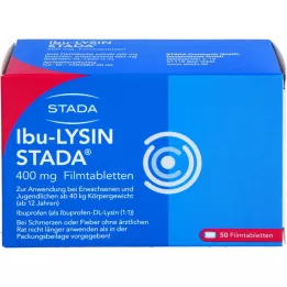 IBU-LYSIN STADA 400 mg filmovertrukne tabletter, 50 stk