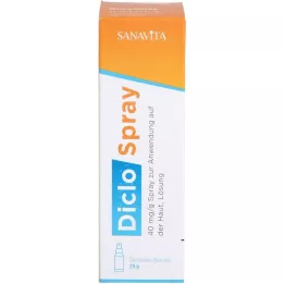DICLOSPRAY 40 mg/g spray til påføring på huden, 25 g