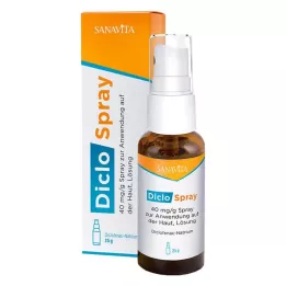 DICLOSPRAY 40 mg/g spray til påføring på huden, 25 g