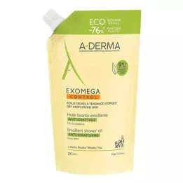 A-DERMA EXOMEGA CONTROL Genopfyldning af bruseolie, 500 ml