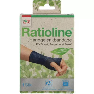 RATIOLINE Håndledsbandage størrelse S, 1 stk