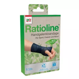 RATIOLINE Håndledsbandage størrelse M, 1 stk