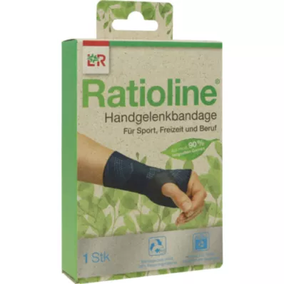 RATIOLINE Håndledsbandage størrelse L, 1 stk