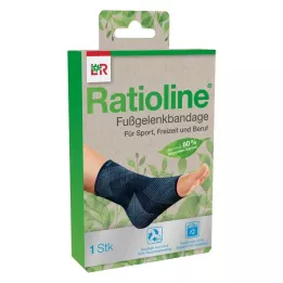 Ratioline ankelbandage str. L, 1 stk