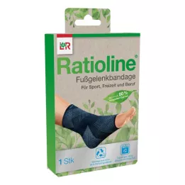 Ratioline ankelbandage str. XL, 1 stk