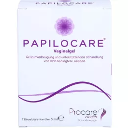 PAPILOCARE Vaginal gel, 7X5 ml