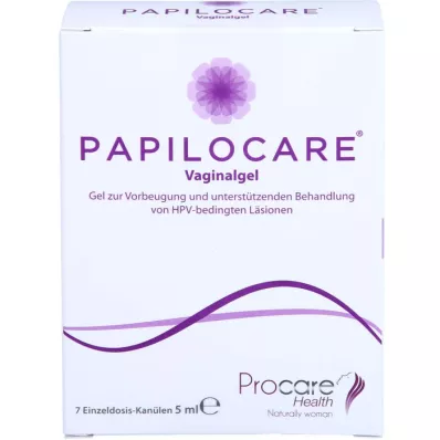 PAPILOCARE Vaginal gel, 7X5 ml