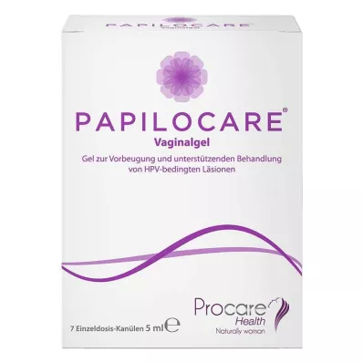 PAPILOCARE® vaginal gel, 7X5 ml