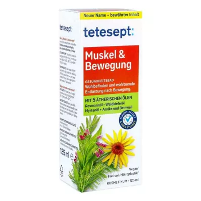 Tetesept Muscle &amp; bevægelsesbad (125 ml)
