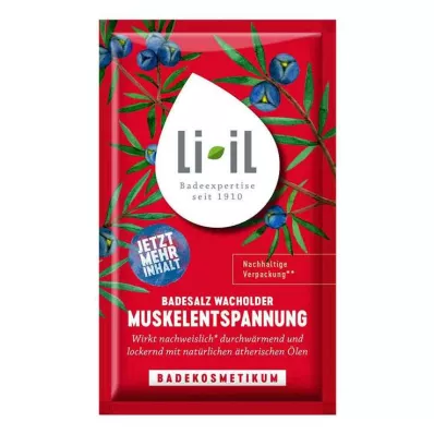 LI-IL Enebærbadesalt muskelafspænding, 80 g