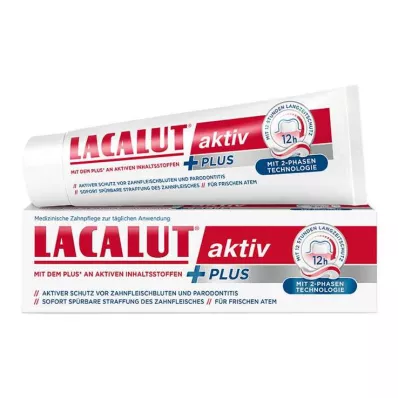 LACALUT active Plus tandpasta, 75 ml