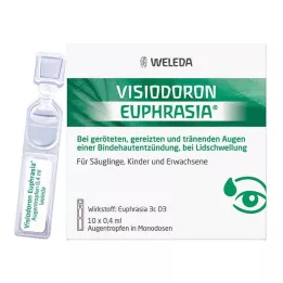 VISIODORON Euphrasia øjendråber, 10X0,4 ml