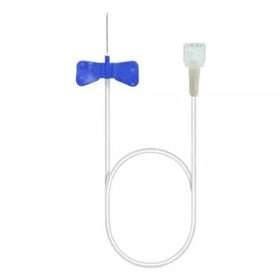 Venofix A venepunktur b.23 G 0,65x19mm 30cm blå, 1 stk Venofix A venepunktur b.23 G 0,65x19mm 30cm blå, 1 stk