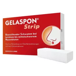 GELASPON Strimmel 1x1x4 cm gelatinesvamp, 4 stk