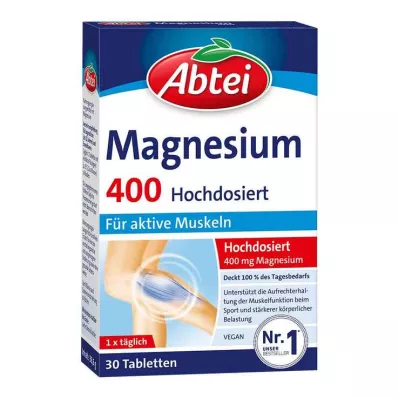 ABTEI Magnesium 400 højdosistabletter, 30 stk