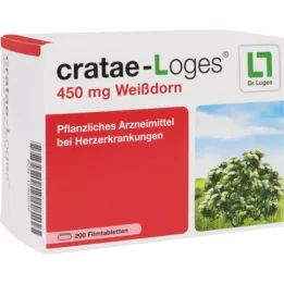 CRATAE-LOGES 450 mg Hawthorn filmovertrukne tabletter, 200 stk