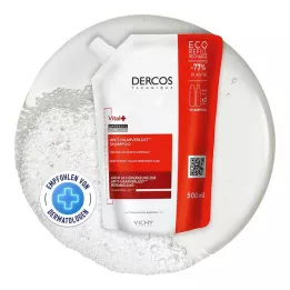 VICHY DERCOS Vitality shampoo + genopfyldningspakke, 500 ml