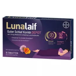 LUNALAIF Good Sleep Combi Depot Tabletter, 15 stk