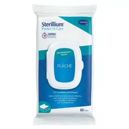STERILLIUM Protect &amp; Care overfladedesinfektionsservietter, 60 stk
