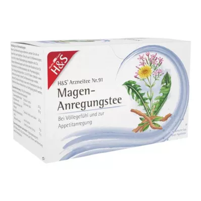 H&amp;S® mavestimulerende tefilterpose, 20X2,0 g