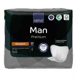 ABENA Man Premium formula 2 indlæg, 15 stk