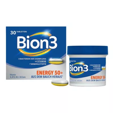 BION3 50+ energitabletter, 30 kapsler